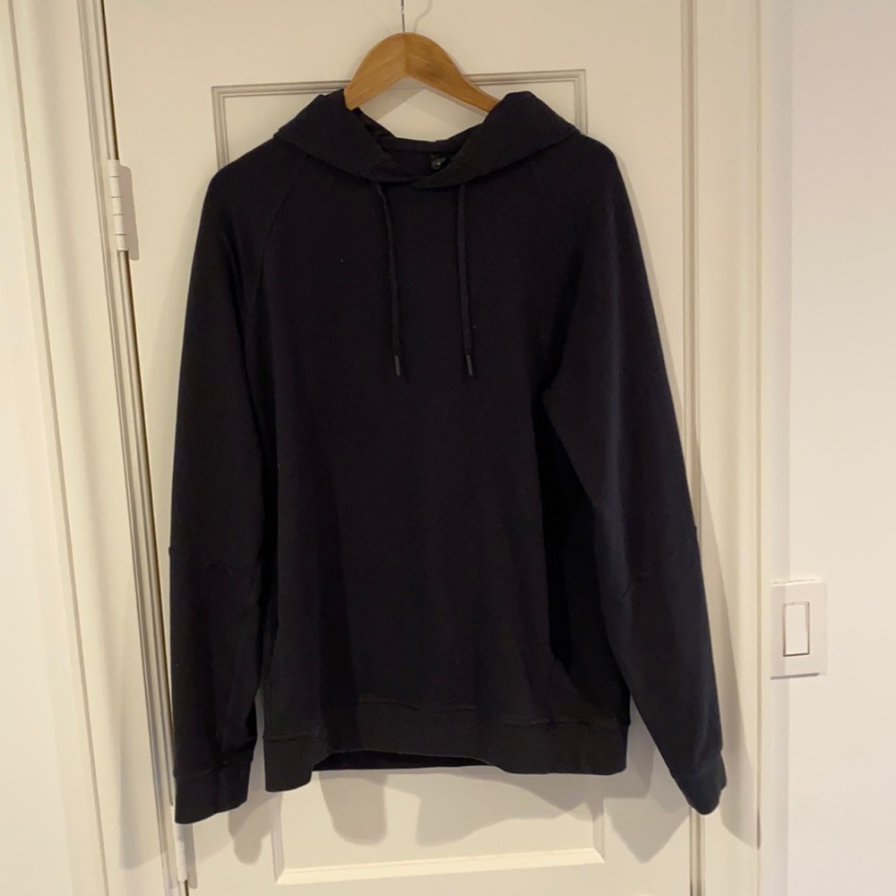 City Sweat Pullover Hoodie French Terry- Size L